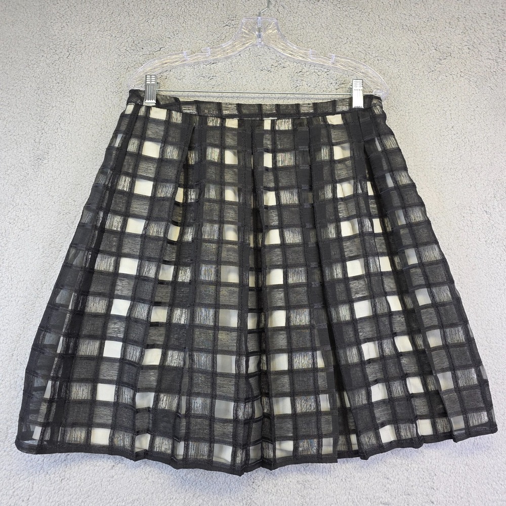 Cato‎ Skirt Womens 14 Black Whimsigoth Grunge Y2K Punk Festival Dark Academia